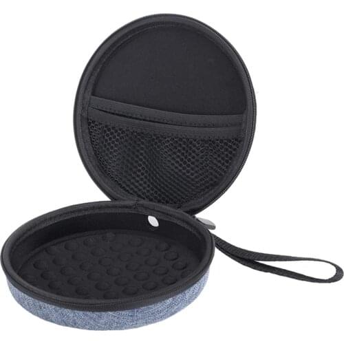 CD Player Case Hard Carrying Bag Compatible for HOTT Portable CD Player511/611/611t/711, CDs, Headphone, USB Cable and AUX Cable