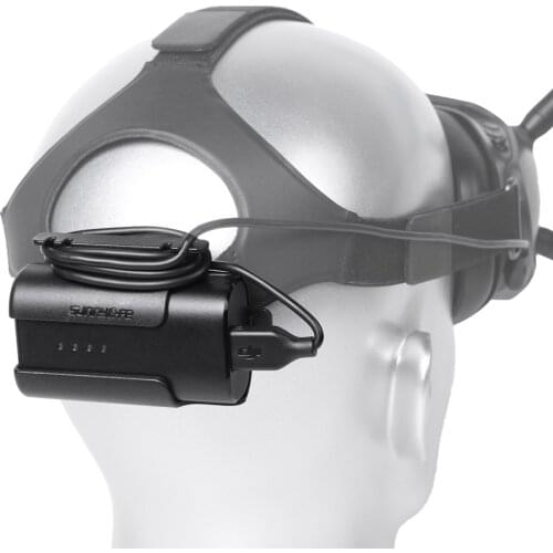 Battery Storage Case Back Belt Clip Holder for DJI FPV Goggles V2 Flying Glasses Power Headband Buckle Protective Shell Drone