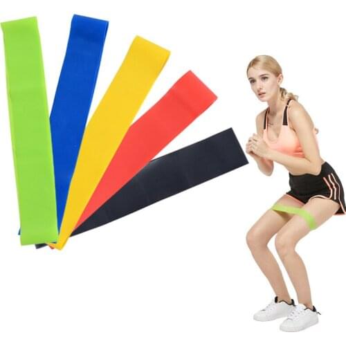 Home Gym Fitness Resistance Bands Yoga Stretch Pull Up Assist Bands Pilates Rubber Crossfit Exercise Training Workout Equipment