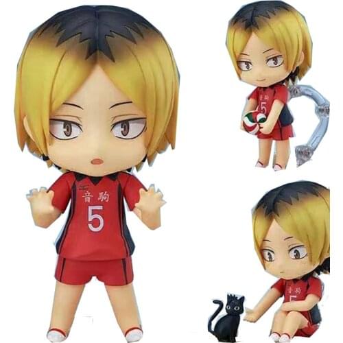Kozume Kenma #605 Figure Haikyu Hinata Shoyo #461 Kageyama Tobio #489 Cute Anime Haikyuu Action Figurine Sport Kids Doll 10cm
