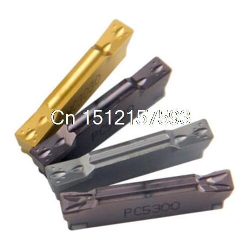10 pcs Korloy MGMN150-M NC3030 CNC Turning Tool Indexable Cutting Inserts