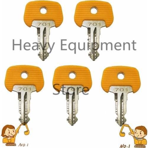 5 Pcs 701 Forklift Ignition Key For Jungheinrich Ant BT Subway Trucks 28520480 FREE Shipping