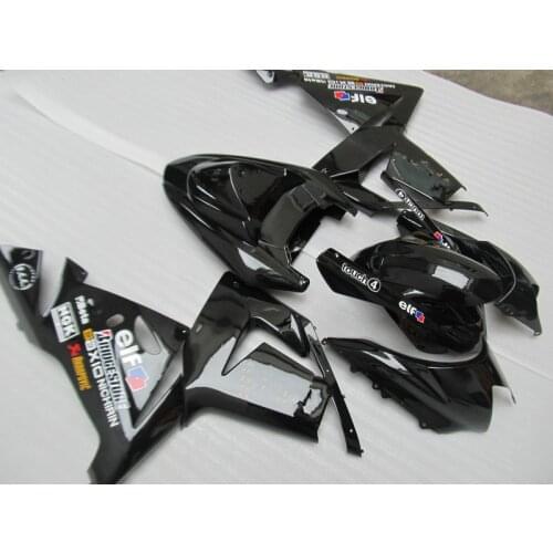 Motorcycle Parts For Kawasaki ZX10R 2004 2005 NINJA Fairing Kit ZX 10R 04 05 All Glossy Black Bodywork Fairings Set SZ67
