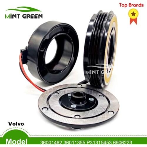 For AC Compressor Clutch For Volvo S60 V60 S80 II V70 III PXC16 36001462 36011355 P31315453 6906223 31315453 31366155 31332386