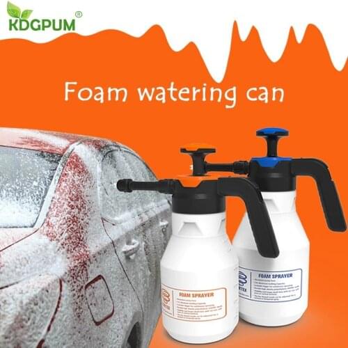 2L Foam Sprayer Pressure Pump Car Wash Watering Can Foam Nozzle For Home Window Cleaning Tools