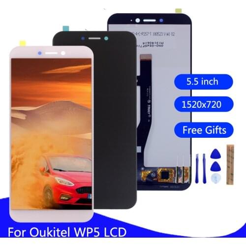 Original For Oukitel WP5 LCD Display Touch Screen Digitizer Assembly For OUKITEL WP5 Screen LCD Display Phone PartsFree Tools