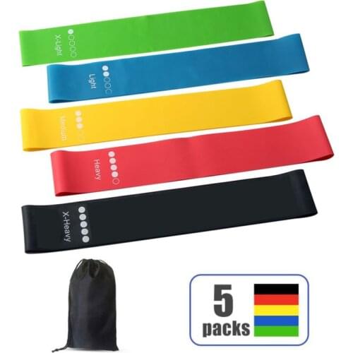 Rubber Band For Fitness Gum Exercise Gym Strength Resistance Bands Pilates Sport Training Fitness Elastic Band Workout Equipment