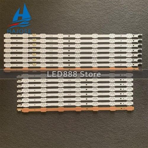 LED Backlight strip 15 lamp For SamSung 55" 2014SVS55 UA55HU7800 BN96-33493A 33494A UE55HU7200 UE55HU7100 DCGE-550DCB-R5 550DCA