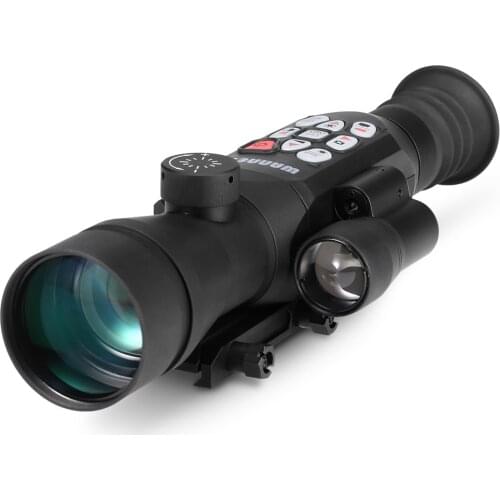 Night Vision Telescope Monocular Nightshot Vision Scope Digital Rang Finder Ballistic Computer Scope 1080p Video Photo Wifi GPS