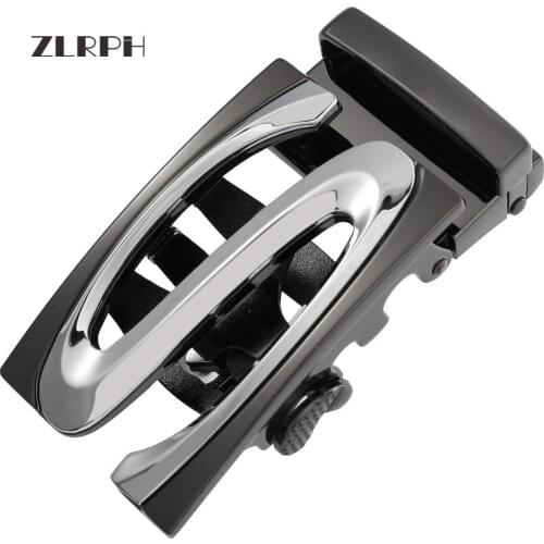 ZLRPH Famous Brand Genuine Mens Belt Head, Belt Buckle, Leisure Belt Head Business Accessories Automatic Buckle