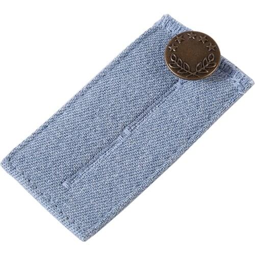 1 Pcs Extension Adjustment Elastic Buckle Pregnancy Waist Extender Waistband Belt Jeans Waist Extend Pant Obese Pregnant Belt