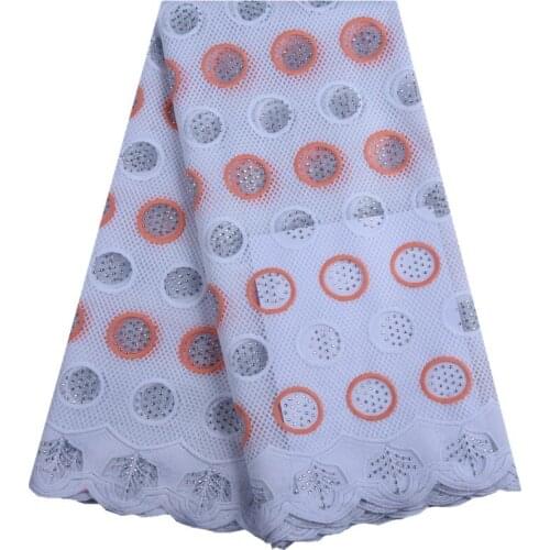 New Coming African Guipure Lace African Milk Silk Lace Fabrics High Quality Dresses Milk Silk Lace Fabrics With Stones 1582