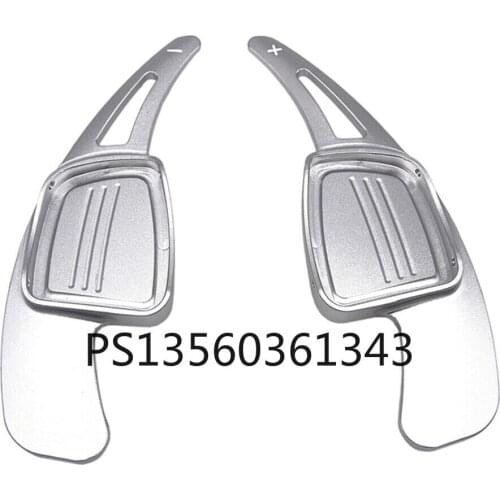 2x Steering Wheel Shifter Paddle Shift Extension for Audi B9 TTS 2016 2017