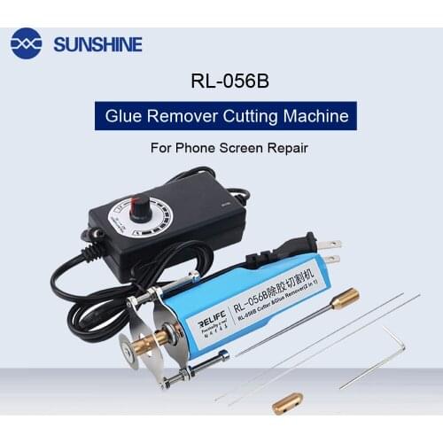 RL-056B 2 In 1 LCD Screen OCA LOCA Glue Remover Machine Phone Screen Cutting Machine Glue Adhesive Remove Clean Tools Kit