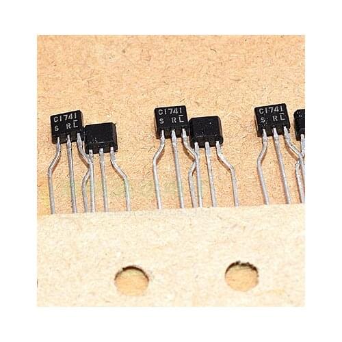Free Shipping 100PCS/lot 2SC1741 C1741 C1741AS NPN TO-92S 50V 0.5A