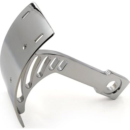 Aftermarket Free Shipping Motorcycle Parts Curved Mount License Plate Tag Holder Bracket For 2002-2005 Yamaha Warrior/ All Years