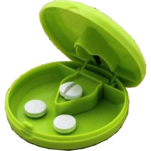 Pill cutter Pills Case Pill Medicine Cut Tablets Divider Fixed Mill High Quality Accurately Taglierina Container Pillole