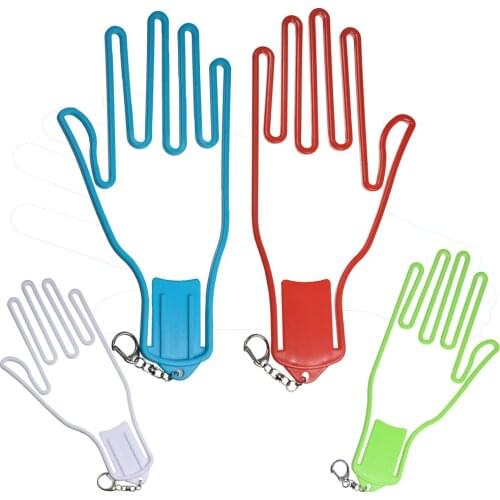 Golf Gloves Holder Rack Dryer Hanger Stretcher with strap Golf Gloves Stretcher Golfer Tool Gear Plastic