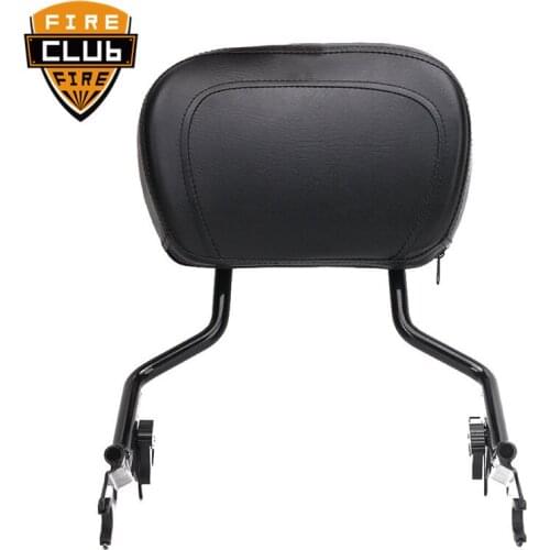 For Harley Touring Road King Electra Street Glide FLHR FLHX FLHT 09-19 Motorcycle Detachable Backrest Sissy Bar Luggage Rack