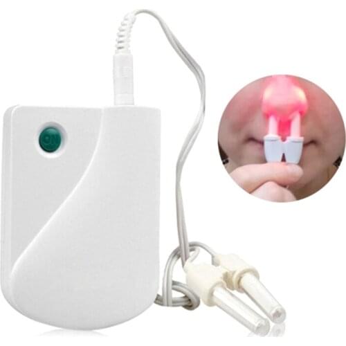 Hot Dropship Nose Rhinitis Sinusitis Cure Therapy Pulse Nose Care Cleaning Machine Massage Hay Fever Low Frequency