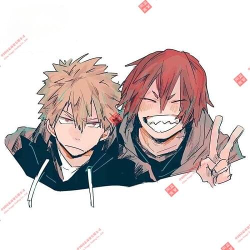 Interesting Car Stickers My Hero Academia Gay Car Styling PVC Vinyl Motorcycl Accessories