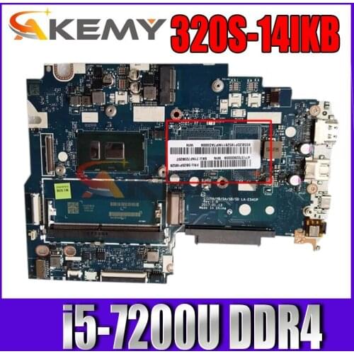 5B20N78317 - UMA MOTHERBOARD LA-E541P w/ i5-7200U for LENOVO IDEAPAD 320S-14IKB