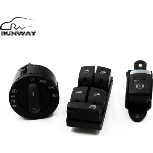 100% New Window Headlight Parking Button Switch For AUDI A6 S6 C6 RS6 A6 Allroad Quattro 4F0 959 851 4F1 941 431 4F1 927 225C