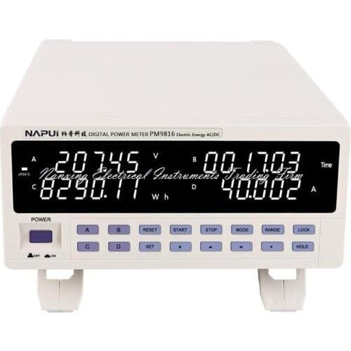 Fast arrival PM9816 NEW BRAND TRMS AC/DC Voltage Current Power Factor & Power electric energy Meter 600V,25A
