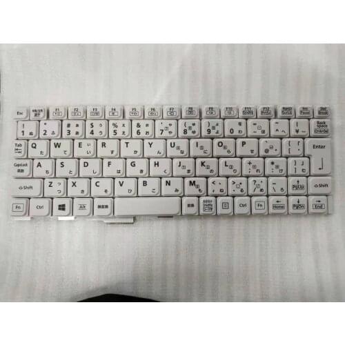 Original 95% NEW for Panasonic CF-SX1 SX2 SX3 NX1 NX2 CF-C2 CF C2 Laptop English-Japanese bilingual keyboard White