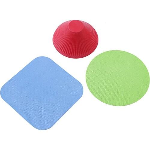 Bottle Opener Rubber Anti-skid Opener Can Gripper Opener Multifunctional Corkscrew Kitchen Gadgets Anti-Slip Coffee Coasters