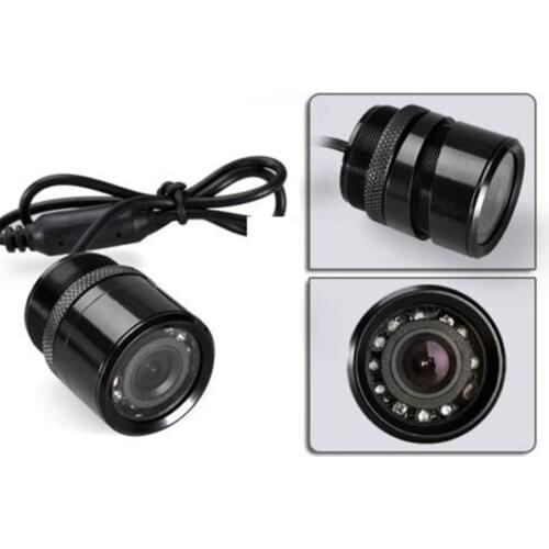 PAL/NTSC CCD 28mm Car rear view drilling camera Reverse Rearview back-up Night Vision Waterproof