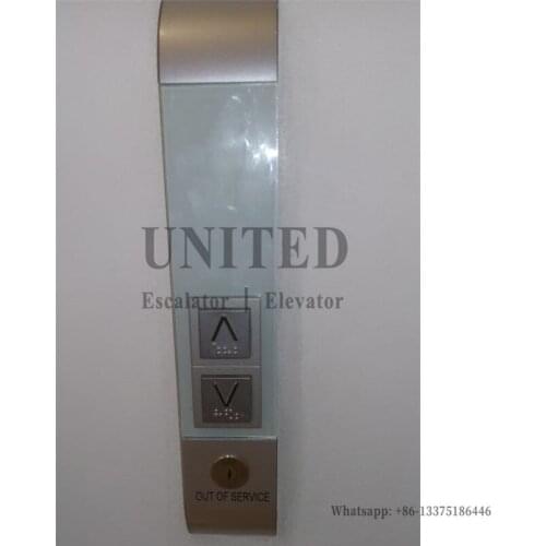 3300 Elevator LOP Outbound Call Panel Button Type Outbound Call Display 57606811 AE1 With Lock