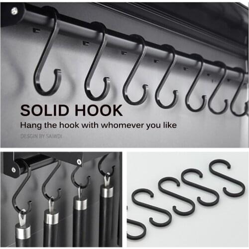 Useful 12pcs S Shaped Hooks Kitchen Hanging Hanger Storage Holders Organizer Household Home Essential