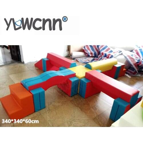 YLW customized software kids soft toy indoor playground center YLW-INA171055