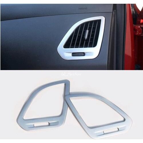 Interior Side Air Vent Outlet Cover Trim 2pcs FOR Hyundai Tucson ix35 2010-2014