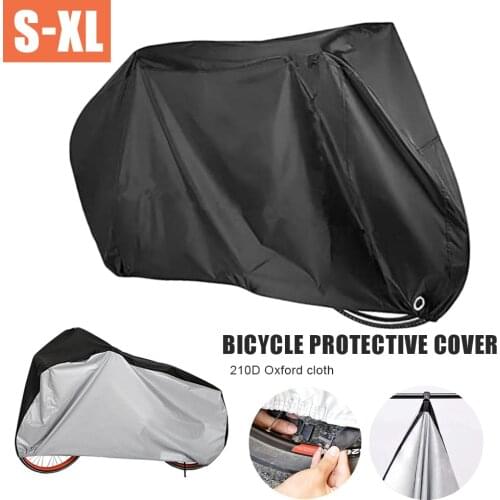 Outdoor Waterproof Bike Cover UV Protection Bicycle Protective Cover Rain Snow Dust Proof for MTB Road Bikes Waterproof Garage