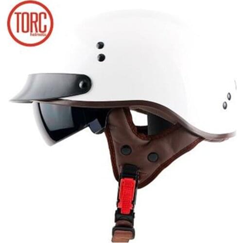 Top Quality Cruiser Motorbike helmet For vintage Motorcycle helmet DOT approved witn Inner black sunglass