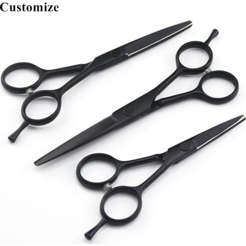 Customize Japan 4 5 5.5 '' small hair scissors nose trimmer eyebrow cutting barber makas eyebrows shears hairdressing scissors