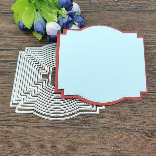 13pc nesting frame backgrounMetal Cutting Dies Stencils For DIY Scrapbooking Decorative Embossing Handcraft Die Cutting Template