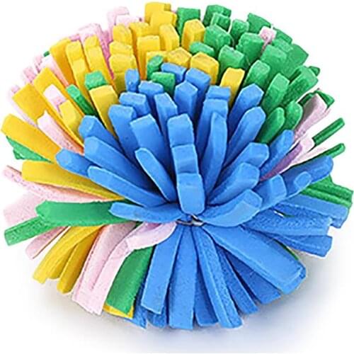 2PCS Cat Ball Toy Creative Interactive Flower Ball Cat Training Toy Cat Chew Toy