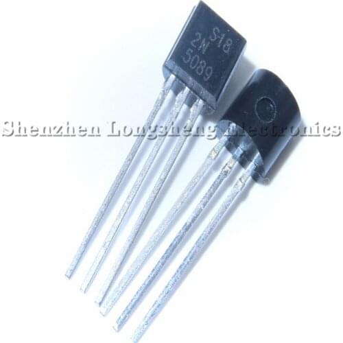 50PCS/LOT 2N5089 TO-92 Transistor
