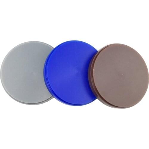 6pcs Dental Lab Consumables CAD CAM Wax Disc for Teeth Dentures 98*25mm