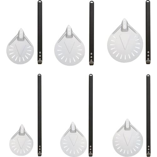 7/8/9inch Long Handle Pizza Turning Peel Homemade Baking Pizza Shovel Tool