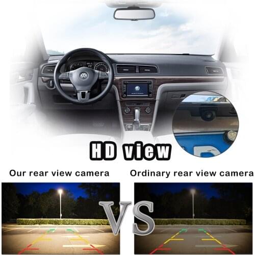 Car 170 Wide Angle HD Night Vision Rear View Camera CCD Parking Camera Small Straw Hat Universal Rear View Camera