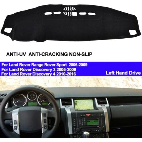 TAIJS Car Dashboard Cover For Land Rover Range Rover Sport Discovery 3 Discovery 4 2010 - 2016 Dash Mat Dash Pad Sun Shade