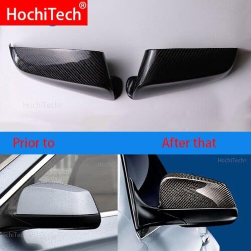 For BMW 5 Series E60 LCI 2008 2009 2010 100% Real Carbon Fiber Rear View Mirror Cover Side Mirror Caps car styling
