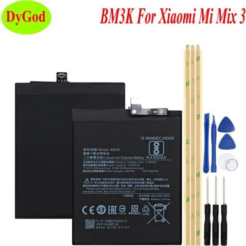 DyGod Xiaomi Mi Mix 3 Phone Batteries