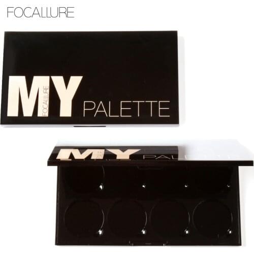 Focallure DIY makeup palette for face bronzer blush concealer highlighter 8 replacement palette empty makeup tools FA27