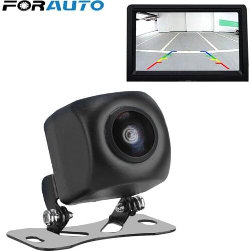 Parking Assistance Kit 170° Wide Angle 1280x720 High-definition HD Lens Fisheye Night Vision Car Rear View Camera