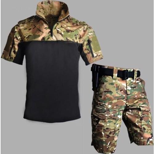 Men Outdoor Military Tactical Frog Clothes Quick Dry Breathable Hiking Fishing Climbing Shirts Trekking Sports Combat Army Suits